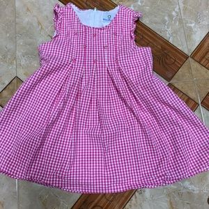 Florence Eiseman pink gingham dress